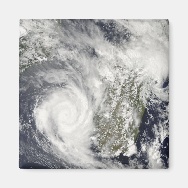 Imán Ciclones tropicales Eric y Fanele 2 (Frente)