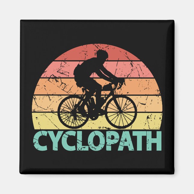 Imán Ciclopath divertida (Frente)