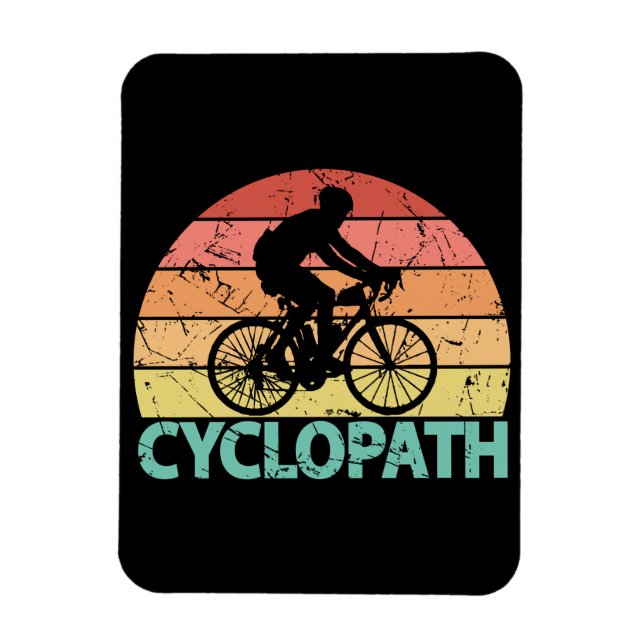 Imán Ciclopath divertida (Vertical)