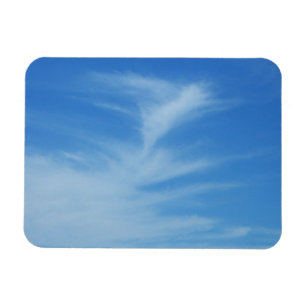 Imán Cielo azul con nubes blancas resumen foto natural