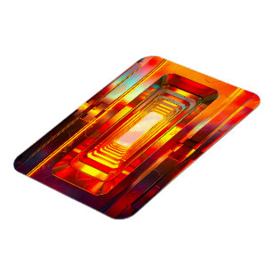 Imán Cielo celeste metálico