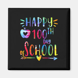 Imán Cielo De Ataques 100 Días De Escuela 100 Día De Té