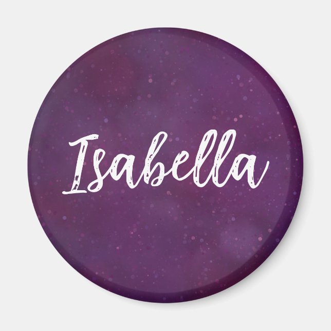 Imán Cielo de estrella morada (Frente)