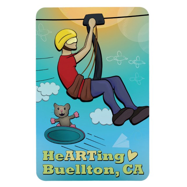 Imán - Cielo deportivo (Vertical)