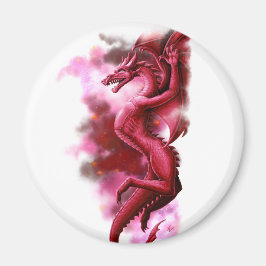 Imán Cielo rojo en la mañana