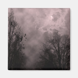 Imán Cielo rojo ensordecedor con Ravens
