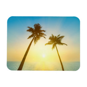 Imán Cielo tropical idílico