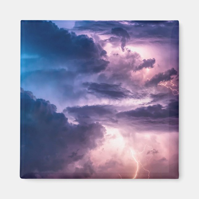 Imán Cielos tormentosos (Frente)