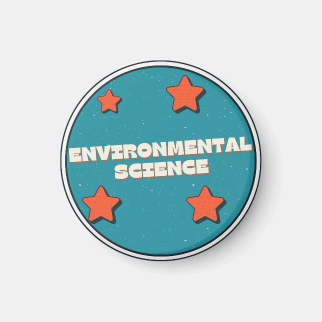 Imán ciencia ambiental (Frente)