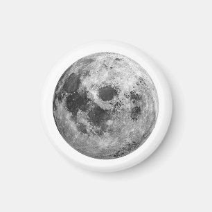 Imán Ciencia de astronomía gráfica de Guay Full Moon
