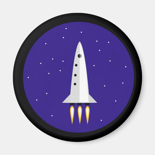 Imán Ciencia de cohetes (Frente)