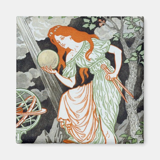 Imán Científica (Mujeres en Ciencia y Tecnología) (STEM (Frente)