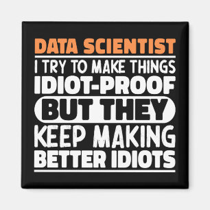Imán Científico de datos que intento hacer que las cosa