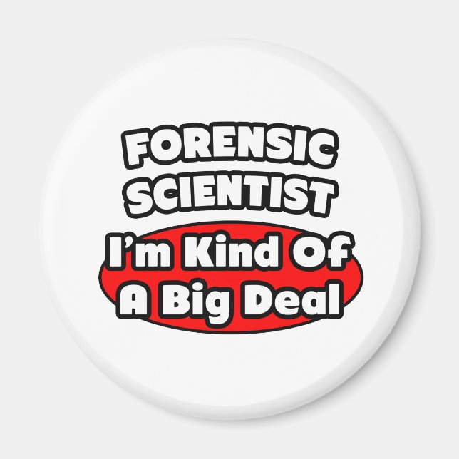 Imán Científico forense... Gran Trato (Frente)