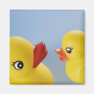 Imán Cierre de dos patos de caucho