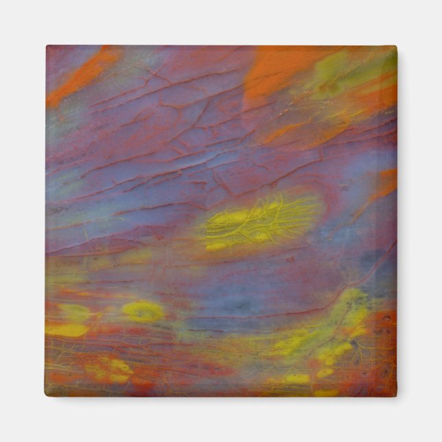 Imán Cierre de Madera Petrificada (Frente)