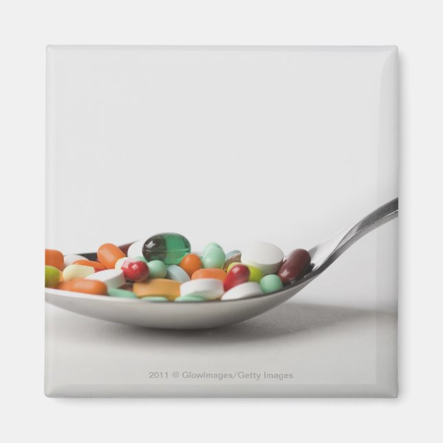 Imán Cierre de pastillas en cuchara (Frente)