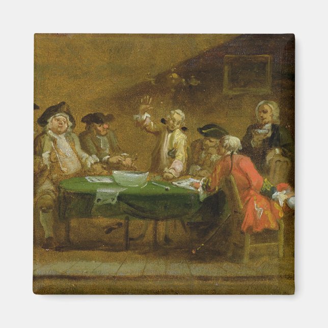 Imán Cifras de una taberna o café de los años 1720 (ace (Frente)