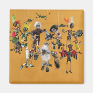 Imán Cifras del Día de los Muertos, de Oaxaca