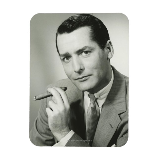 Imán Cigar de fumadores para hombres de negocios (Vertical)