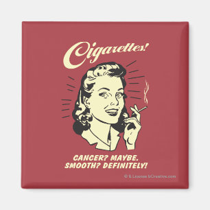 Imán Cigarrillos: Cáncer Quizás Def Suave.