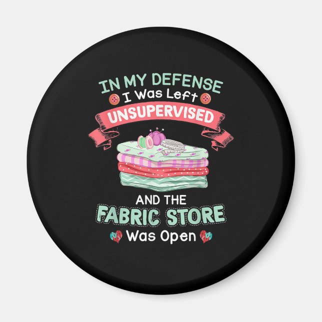 Imán Cilindros divertidos de tejido (Frente)