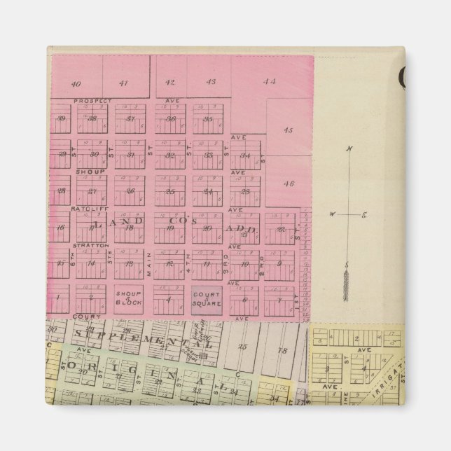 Imán Cimarron, Condado de Gray, Kansas (Frente)