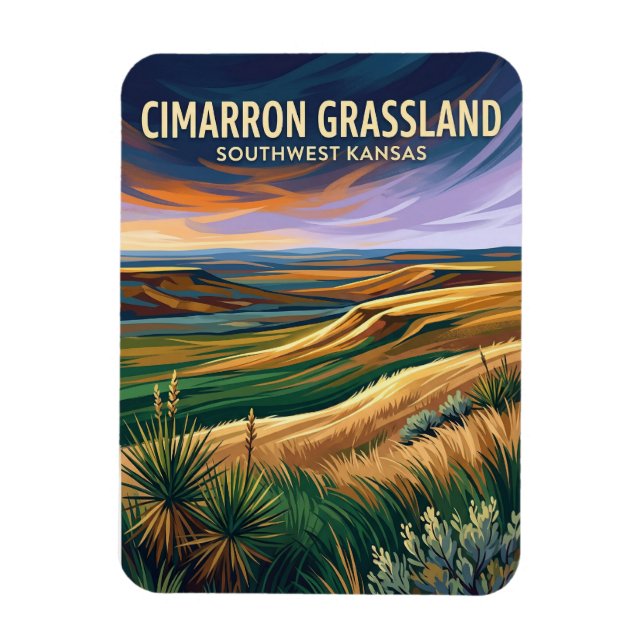 Imán Cimarron National Grassland EE. UU. (Vertical)
