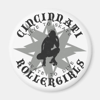 Imán Cincinnati Rollergirls Magnet
