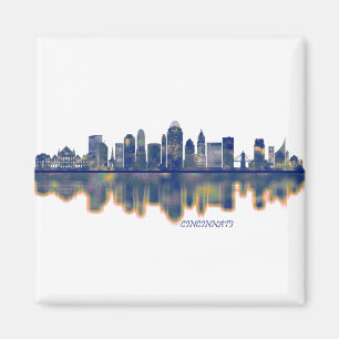 Imán Cincinnati Skyline