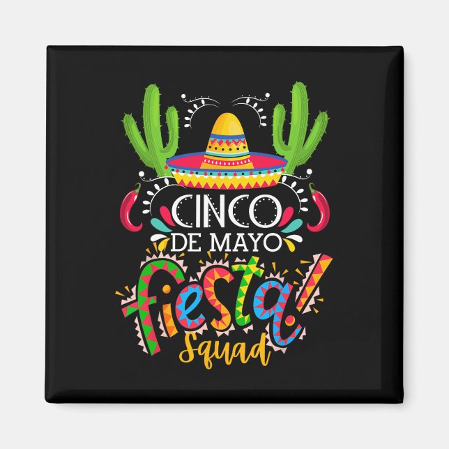 Imán Cinco De Mayo  (Frente)