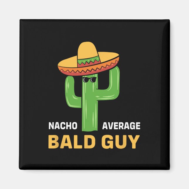 Imán Cinco De Mayo Byld Cactus Nacho Chico Medio (Frente)