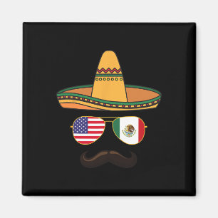 Imán Cinco De Mayo Celebración Mexicana Americana 2025