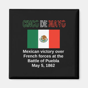 Imán Cinco De Mayo De Puebla Cinco Mexicanos