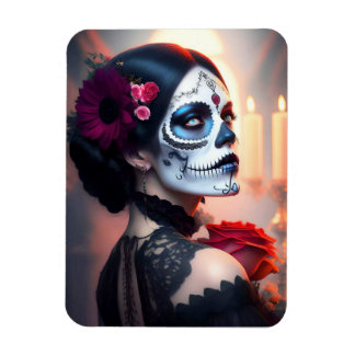 Imán Cinco de Mayo: Día de la Bella Muerta con ARTE Ros
