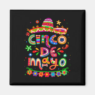 Imán Cinco De Mayo Taco Mexicano Vamos Fiesta Cinco De