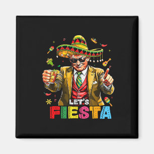 Imán Cinco De Mayo Trump Taco Divertido Mexicano Trump