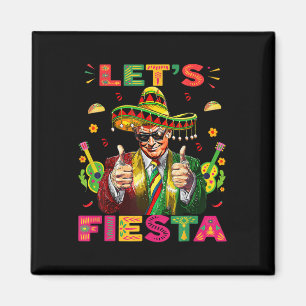 Imán Cinco De Mayo Trump Taco Divertido Mexicano Trump