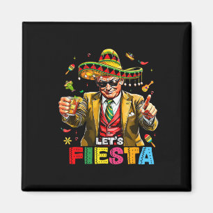 Imán Cinco De Mayo Trump Taco Divertido Mexicano Trump