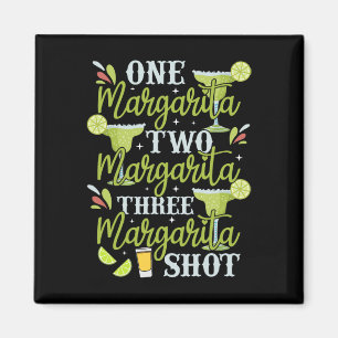 Imán Cinco De Mayo Una Margarita Dos Margarita Tres Ma