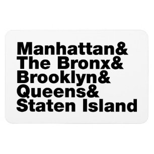 Imán Cinco distritos ~ Nueva York
