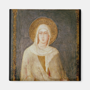 Imán Cinco santos, detalle de St. Clare