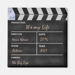 Imán Cine de Clapperboard "es mi vida "