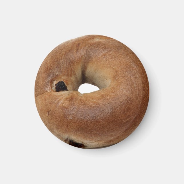 Imán Cinnamon Raisin Bagel Magnet (Frente)