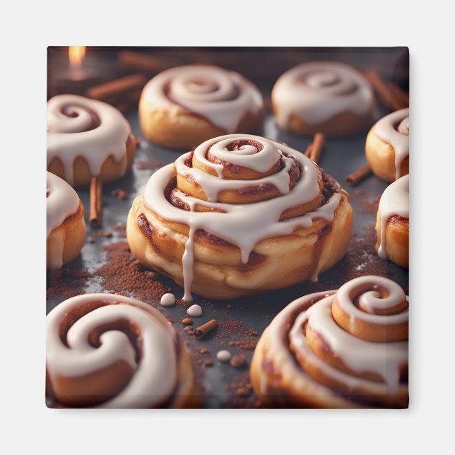 Imán Cinnamon Rolls (Frente)