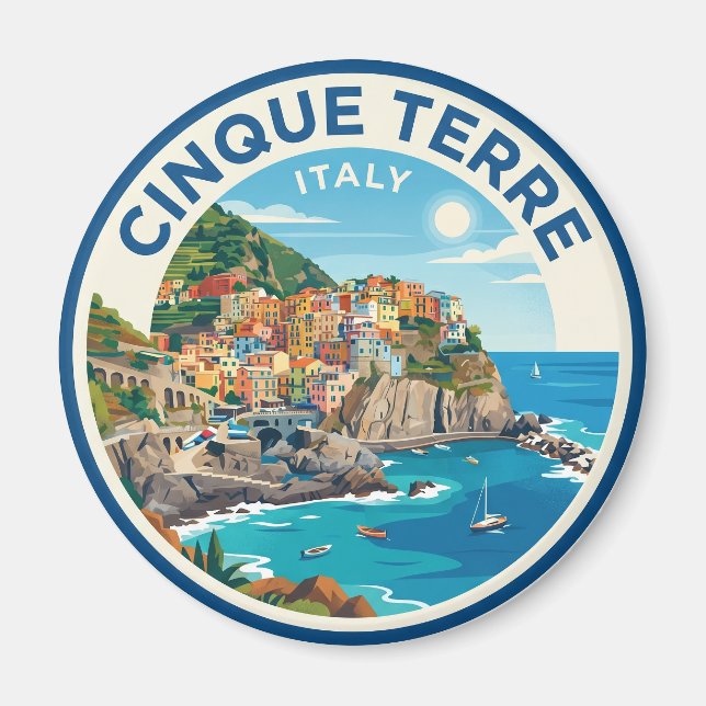 Imán Cinque Terre Italia (Frente)