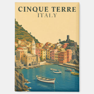 Imán Cinque Terre Italia Viajes Antiguos Riviera Italia