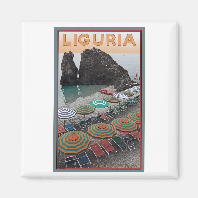 Imán Cinque Terre - Liguria (Frente)
