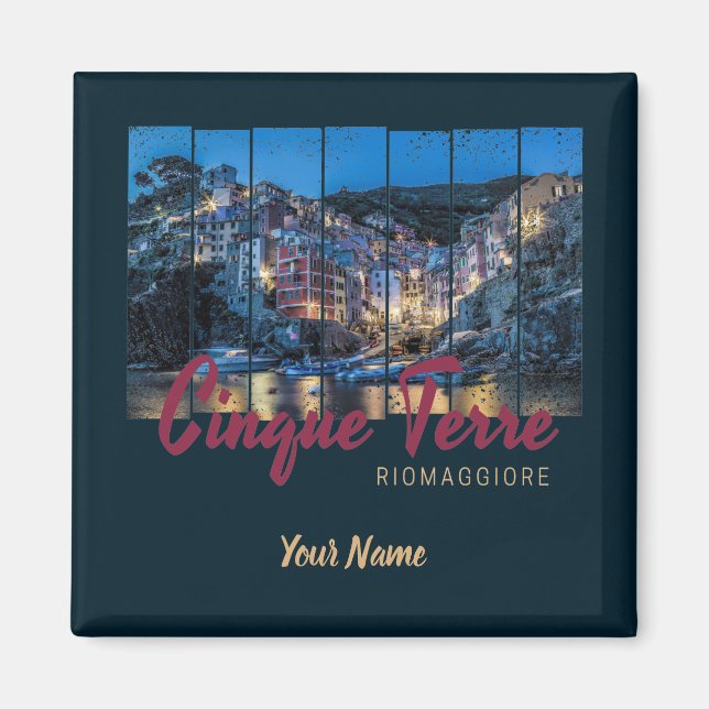 Imán Cinque Terre Riomaggiore (Frente)