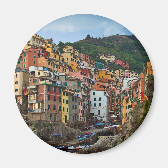 Imán Cinque Terre - Riomaggiore (Frente)